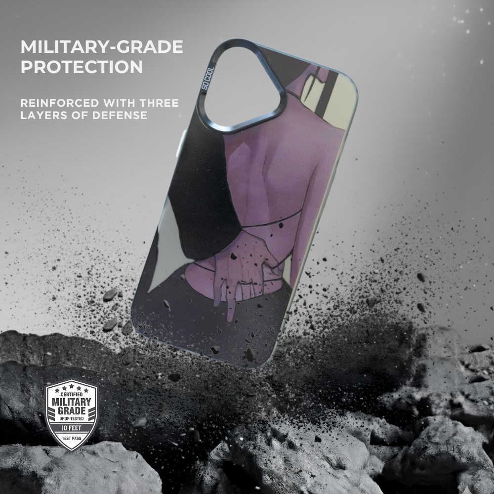 Soft Pink Fold Design Case