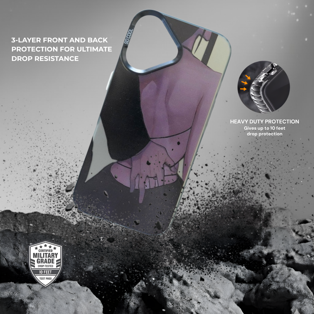 Soft Pink Fold Design Case