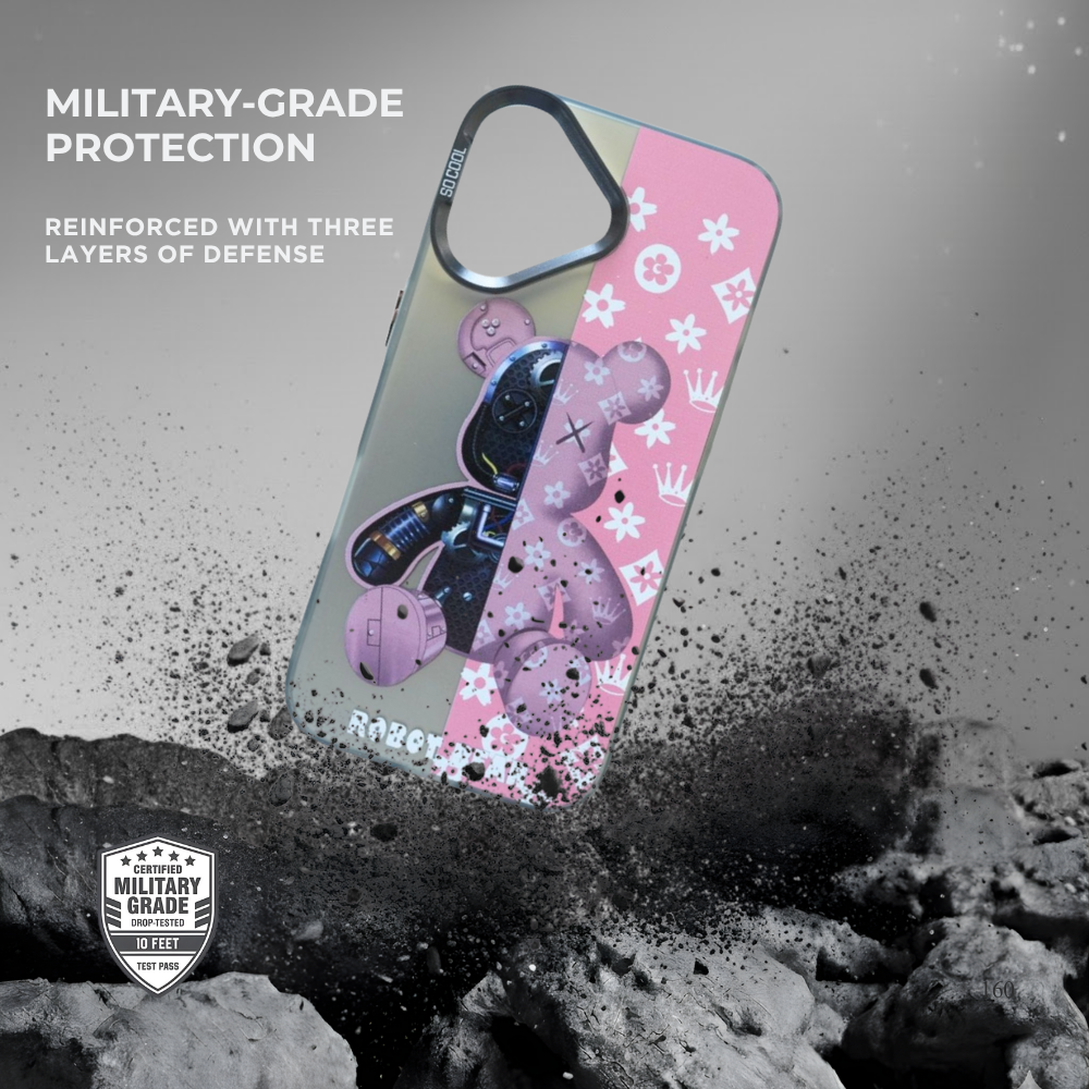 Robot Bear Aesthetic Case