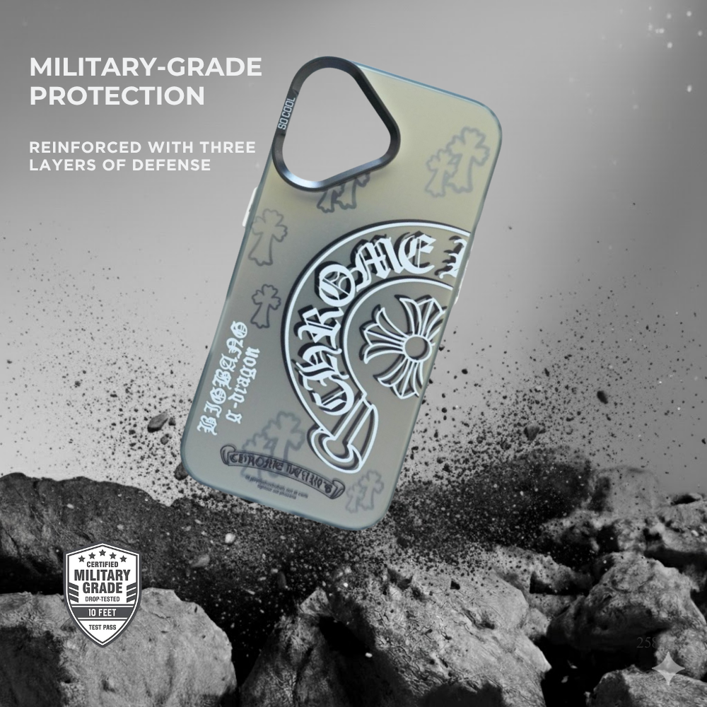 Versace Silver Luxe Case