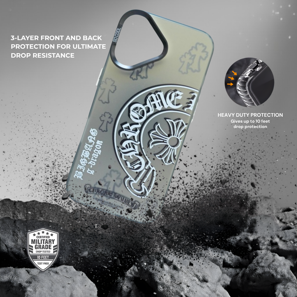 Versace Silver Luxe Case