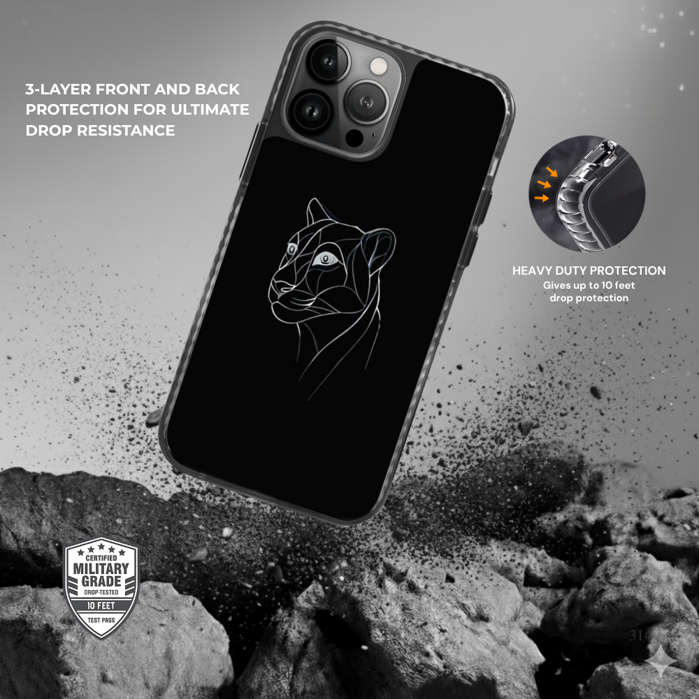 Black Panther Outline